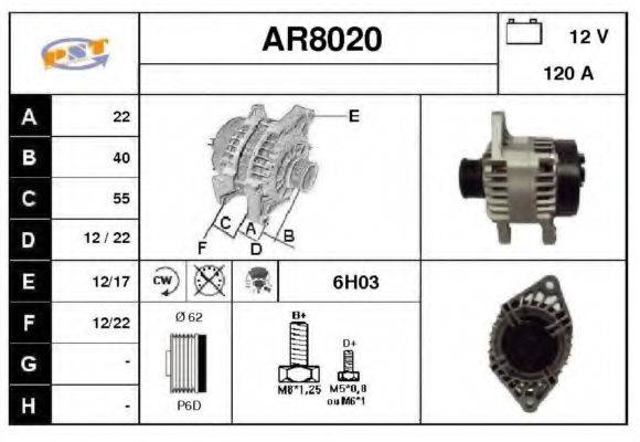 SNRA AR8020 Генератор