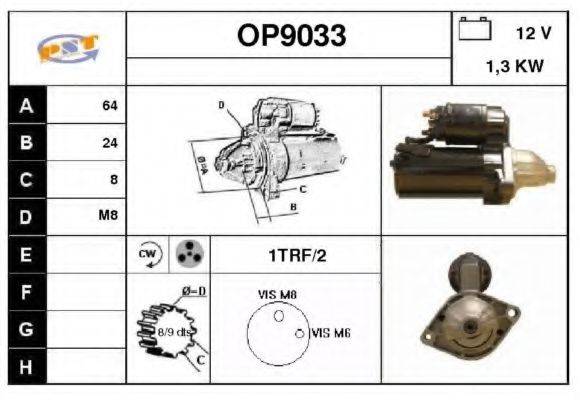 SNRA OP9033 Стартер