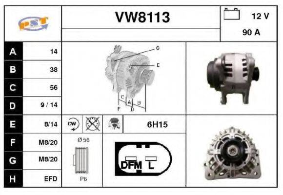 Генератор SNRA VW8113