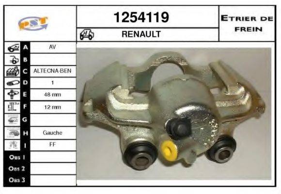 SNRA 1254119 гальмівний супорт