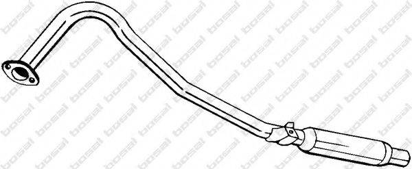 BOSAL 145039 Глушник вихлопних газів кінцевий