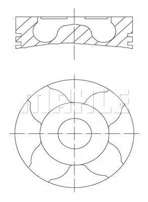 Поршень PERFECT CIRCLE 56 13558 0