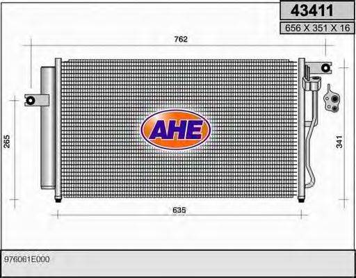 AHE 43411 Конденсатор, кондиціонер