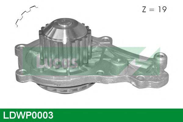 LUCAS ENGINE DRIVE LDWP0003 Водяний насос