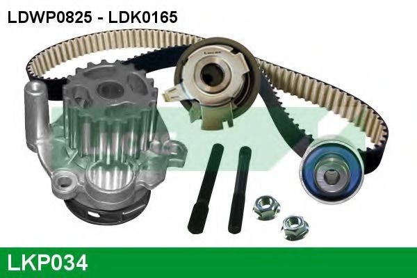 LUCAS ENGINE DRIVE LKP034 Водяной насос + комплект зубчатого ремня