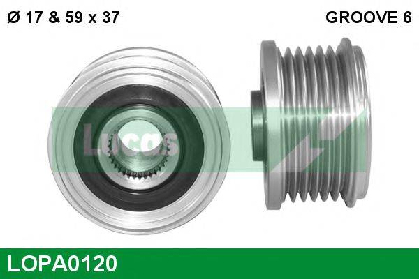 Механізм вільного ходу генератора LUCAS ENGINE DRIVE LOPA0120