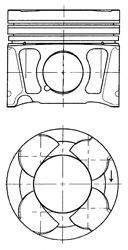 KOLBENSCHMIDT 41070600 Поршень