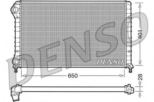 Радіатор, охолодження двигуна NPS DRM09061