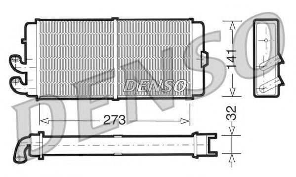 NPS DRR02001 Теплообменник, отопление салона