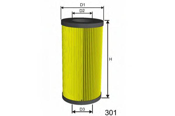 MISFAT L102 Масляный фильтр