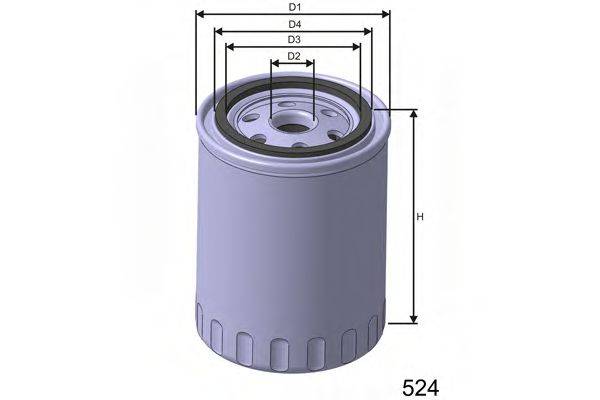 Масляний фільтр MISFAT Z629