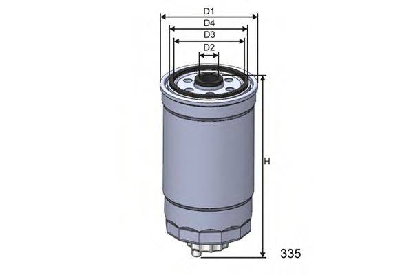 Топливный фильтр MISFAT M351