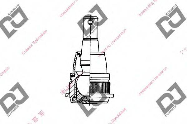 DJ PARTS DB1030 Несучий / напрямний шарнір