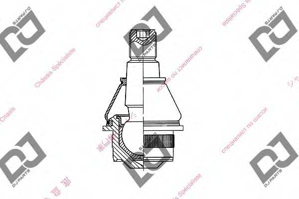 DJ PARTS DB1076 Несучий / напрямний шарнір