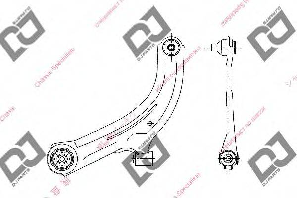 DJ PARTS DA1317 Важіль незалежної підвіски колеса, підвіска колеса