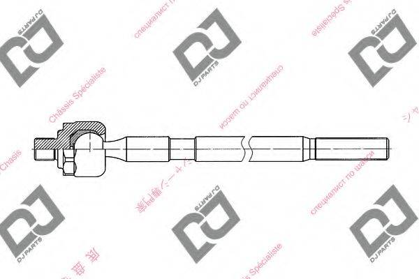 Осьовий шарнір, рульова тяга DJ PARTS DR1124