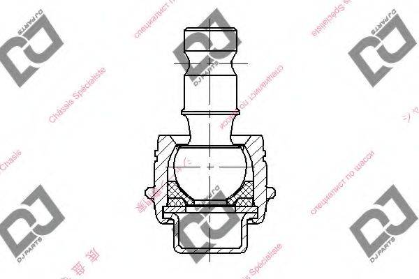 DJ PARTS DB1180 Несучий / напрямний шарнір