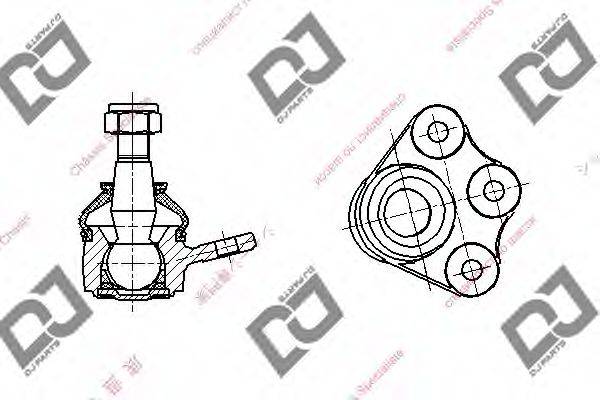 DJ PARTS DB1310 Несучий / напрямний шарнір