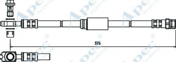 Гальмівний шланг APEC BRAKING HOS3757