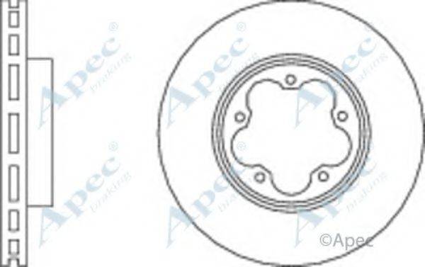 APEC BRAKING DSK2975 гальмівний диск