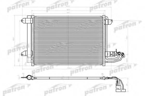 Конденсатор, кондиціонер PATRON PRS1156