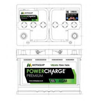 MOTAQUIP VBZA96 Стартерная аккумуляторная батарея