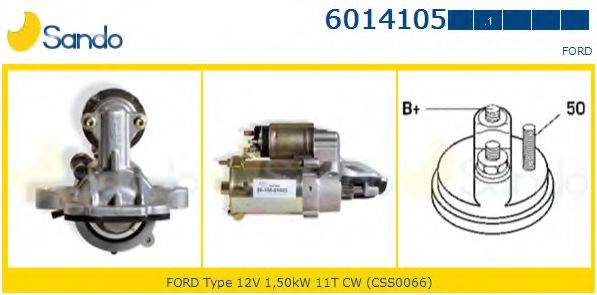 SANDO 60141051 Стартер