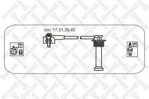 STELLOX 1038113SX Комплект дротів запалення