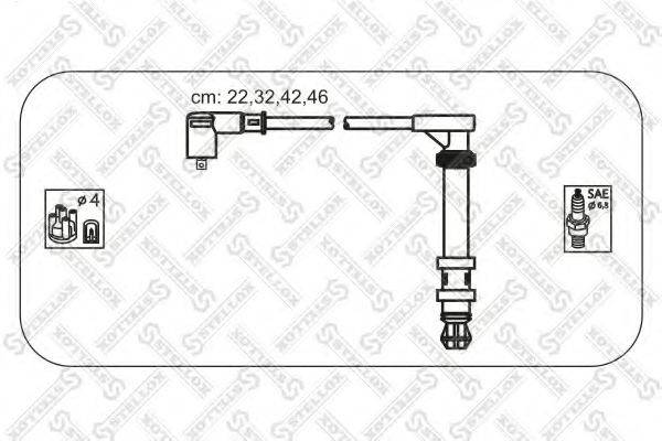 STELLOX 1038133SX Комплект дротів запалення