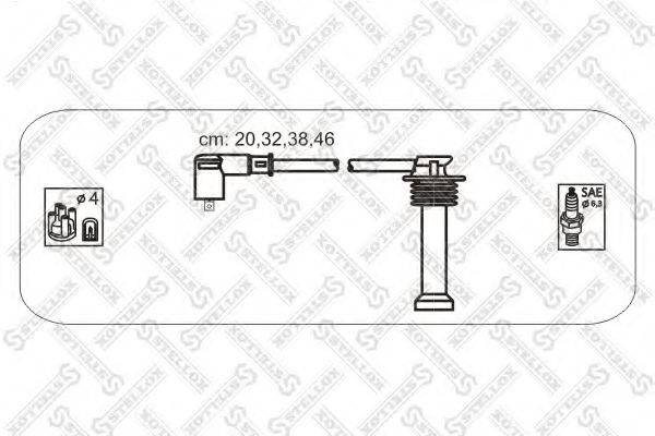 STELLOX 1038143SX Комплект дротів запалення