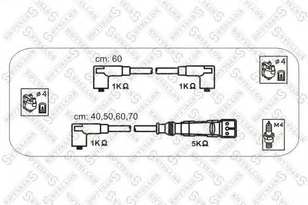 STELLOX 1038338SX Комплект дротів запалення