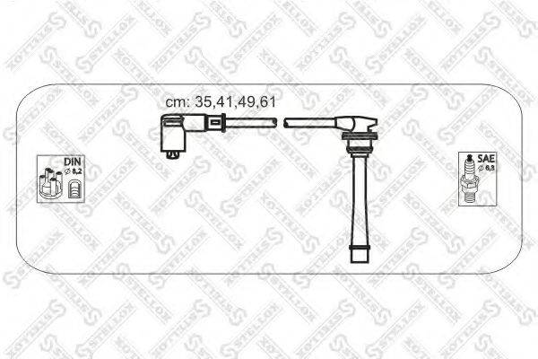 STELLOX 1038412SX Комплект дротів запалення