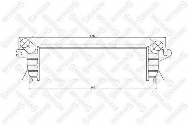 STELLOX 1040147SX Інтеркулер