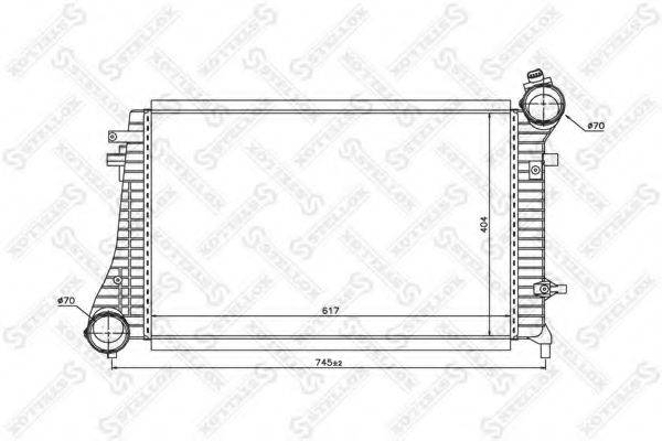 Интеркулер STELLOX 10-40183-SX