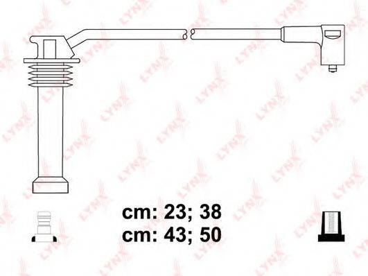 LYNXAUTO SPC3011 Комплект дротів запалення