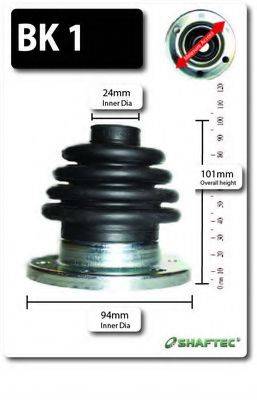 SHAFTEC BK1 Комплект пильника, приводний вал