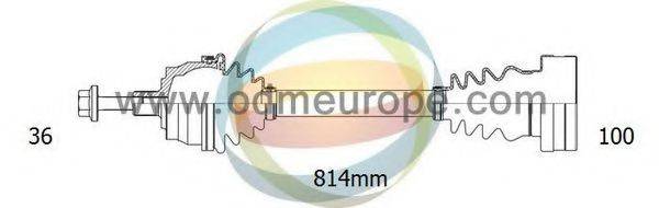 ODM-MULTIPARTS 18212540 Приводной вал