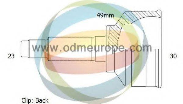 Шарнірний комплект, приводний вал ODM-MULTIPARTS 12-291379