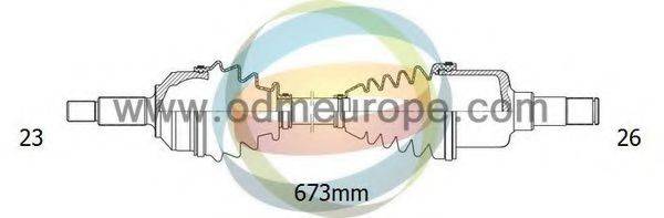 Приводний вал ODM-MULTIPARTS 18-291210