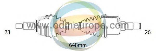 Приводний вал ODM-MULTIPARTS 18-061620