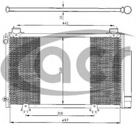 ACR 300365 Конденсатор, кондиціонер