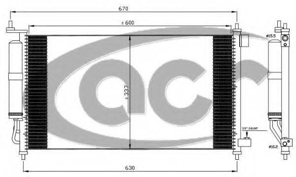 Конденсатор, кондиціонер ACR 300682