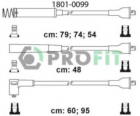 PROFIT 18010099 Комплект дротів запалення