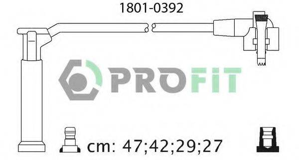 PROFIT 18010392 Комплект дротів запалення