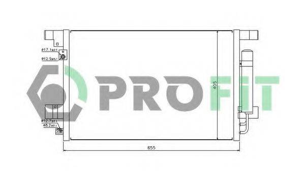 PROFIT PR1605C1 Конденсатор, кондиціонер