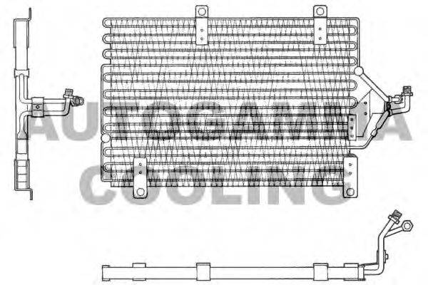 AUTOGAMMA 101561 Конденсатор, кондиционер