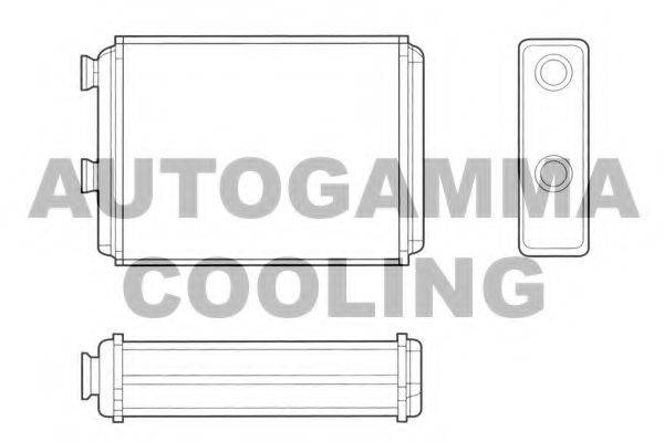 Теплообмінник, опалення салону AUTOGAMMA 102463