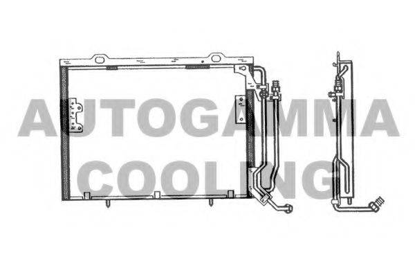 AUTOGAMMA 102699 Конденсатор, кондиціонер