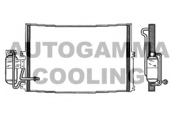 AUTOGAMMA 102745 Конденсатор, кондиціонер