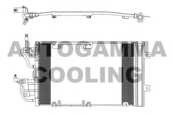 AUTOGAMMA 103832 Конденсатор, кондиціонер